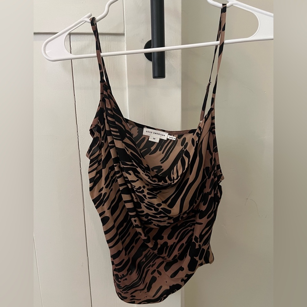 Good American Cowl Tank